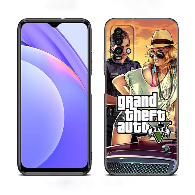 Grand Theft Auto GTA Phone Case For Xiaomi Redmi Note 11 10 9 8 T Pro
